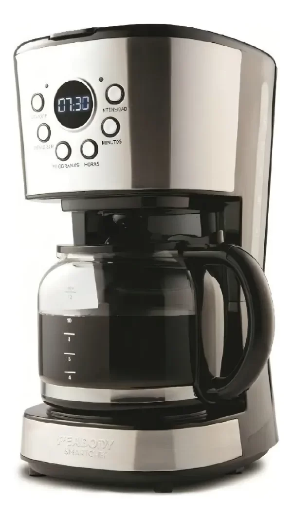 Producto - Cafetera Peabody Smartchef Pe-ct4207 Automática De Filtro Color Plateado