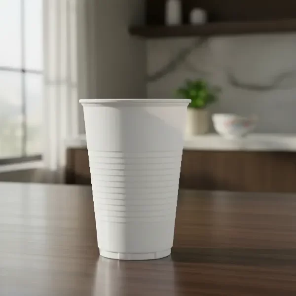 Producto - VASO PLÁSTICO BLANCO 180cc