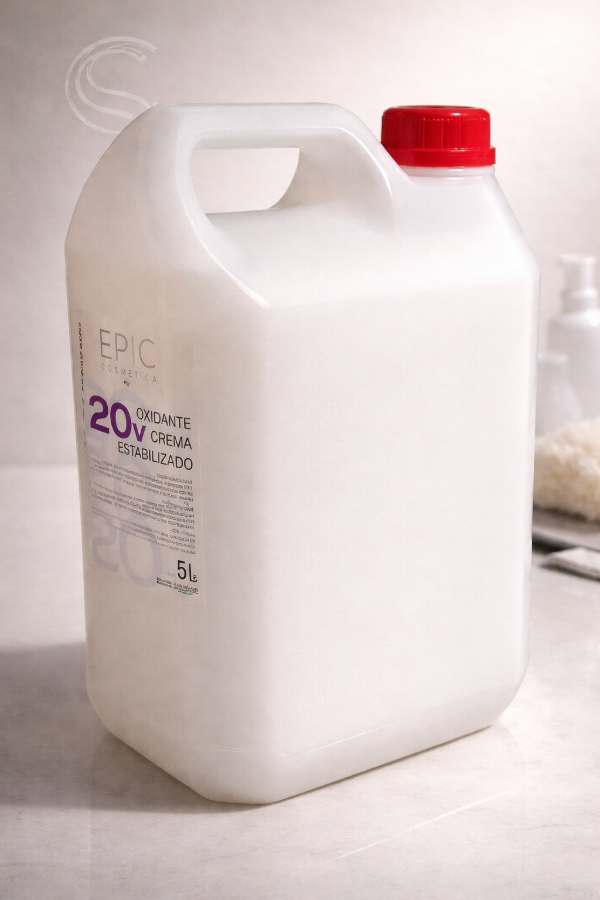 Producto - oxidante cremoso de 20 volúmenes x 5 litros epic