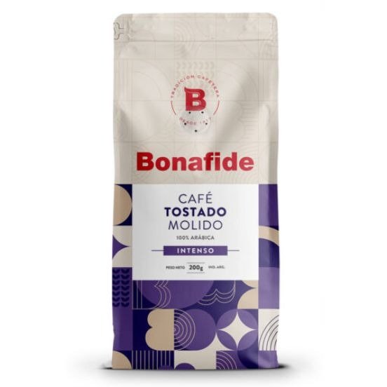 Producto - Café Molido Tostado Intenso x200grs (Bonafide)