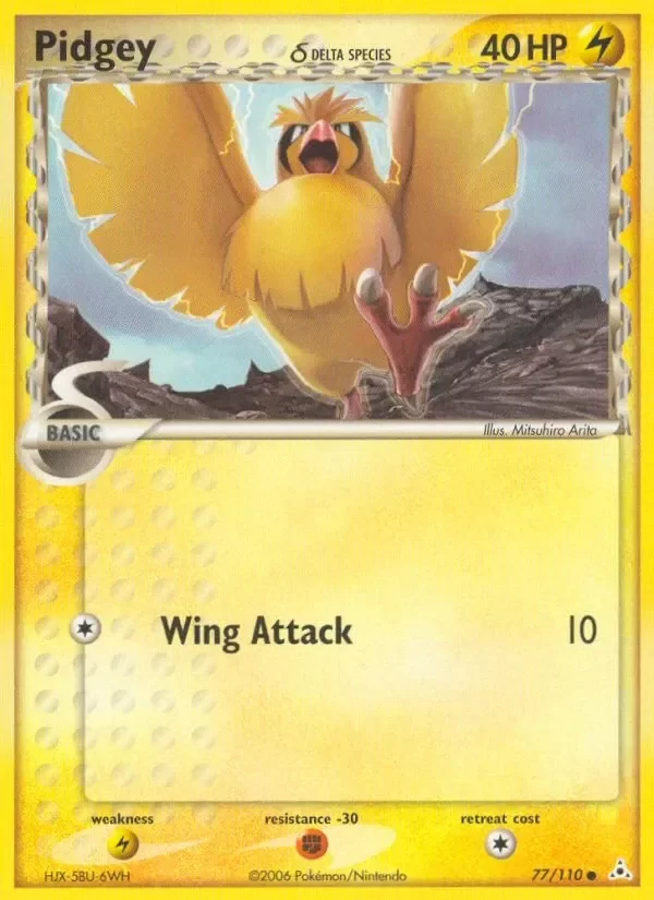Producto - Pidgey (77/110) (Delta Species) [EX: Holon Phantoms]