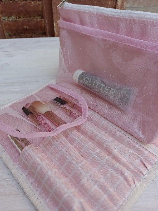 Producto - Neceser para maquillaje c/ porta pinceles - 4