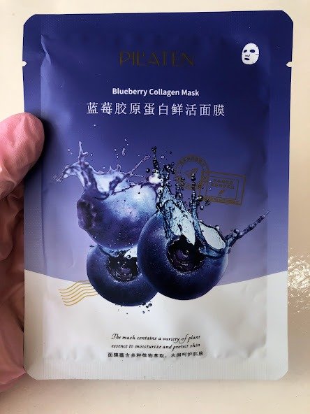 Producto - Mascarilla Colageno Blueberries