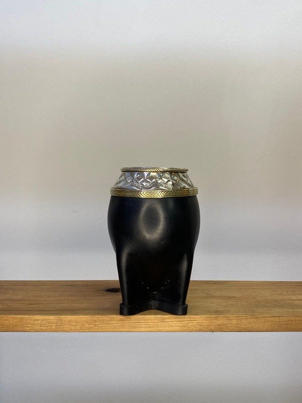 Producto - MATE TORPEDO DOBLE ARO - NEGRO -