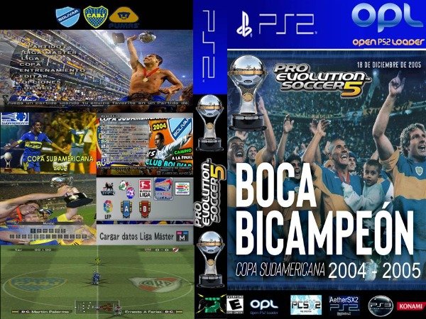 Producto - PES 5 COPA SUDAMERICANA 2004-2005