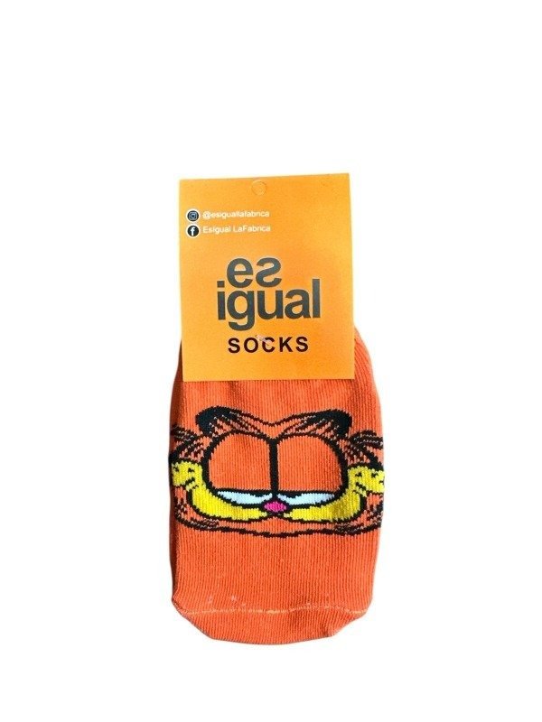 Producto - MEDIAS SOQUETE CON ANTIDESLIZANTE GARFIELD 23 AL 33