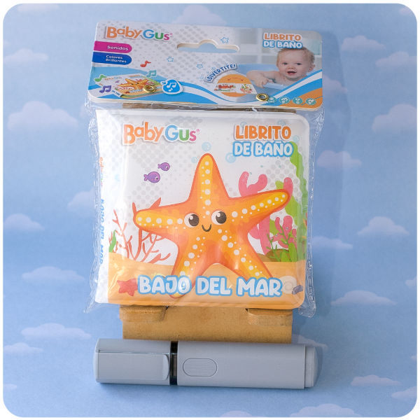 Producto - Librito de Baño Baby Gus - Bajo del Mar