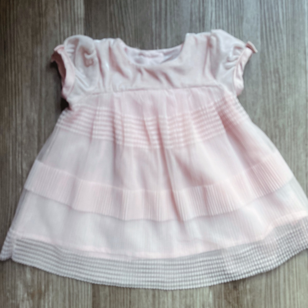 Producto - Vestido Rosa con Tul 6M