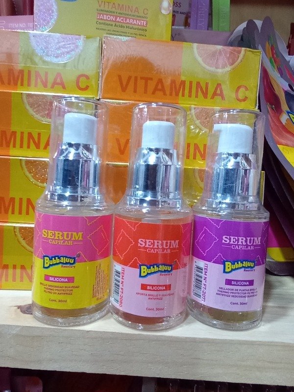 Producto - Sérum capilar Bubbaluu