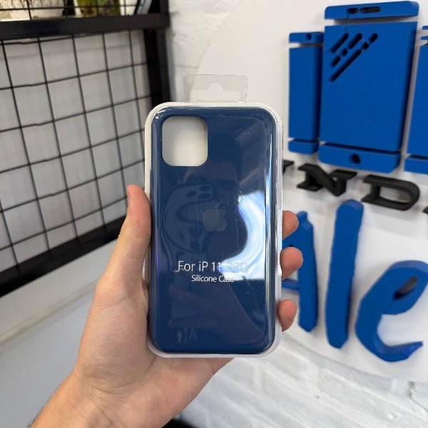 Producto - Silicone Case Azul Oscuro - iPhone 11 Pro