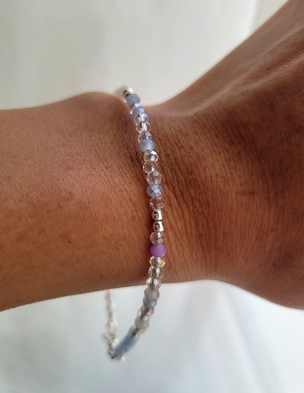 Producto - Pulsera cristales Plata 925
