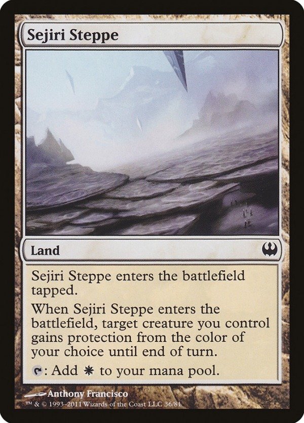 Producto - Sejiri Steppe  Duel Decks: Knights vs. Dragons