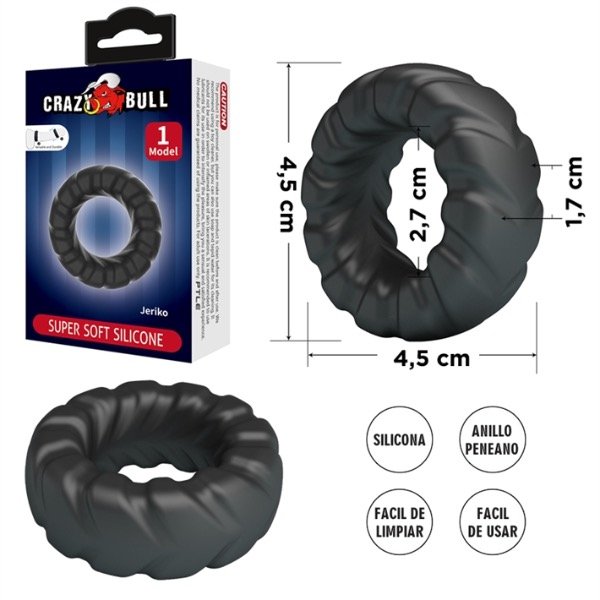 Producto - Anillo de silicona suave erecciones firmes y duraderas