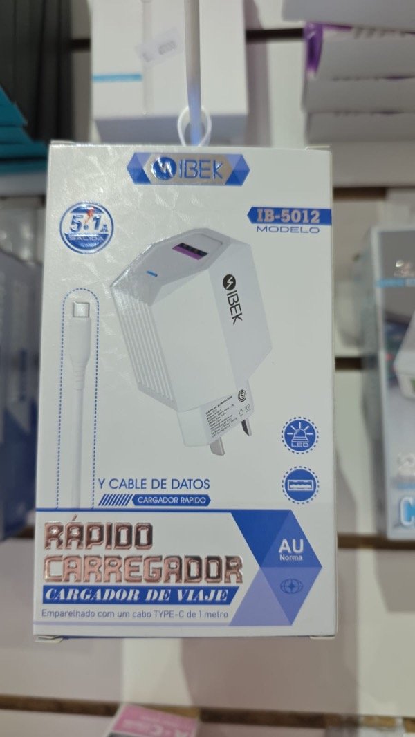 Producto - CARGADOR RAPIDO TIPO C 5.1 IB-5012