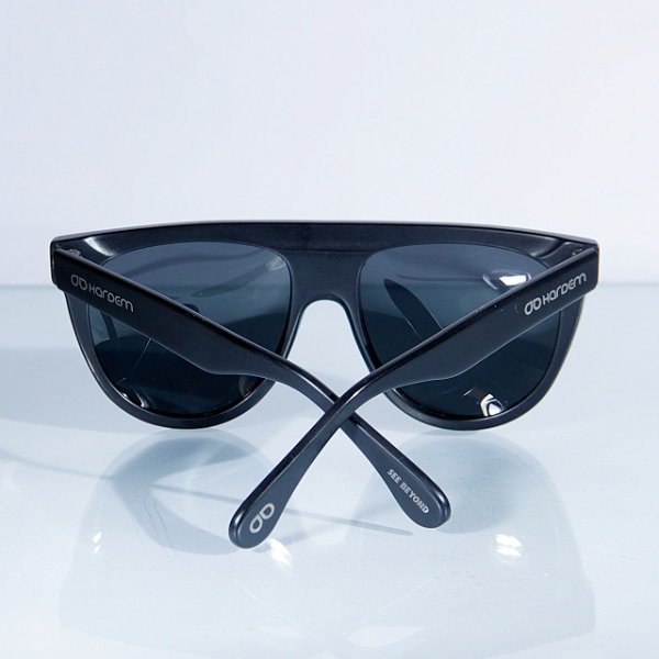 Producto - Hardem Lisboa C1 Negro - Cristales Grises - 2