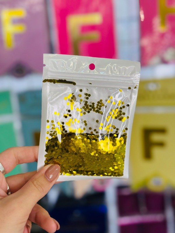 Producto - Confetti cola de sirena 15gr dorado