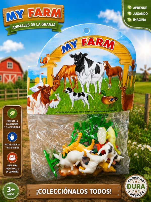 Producto - Set de animalitos de la granja