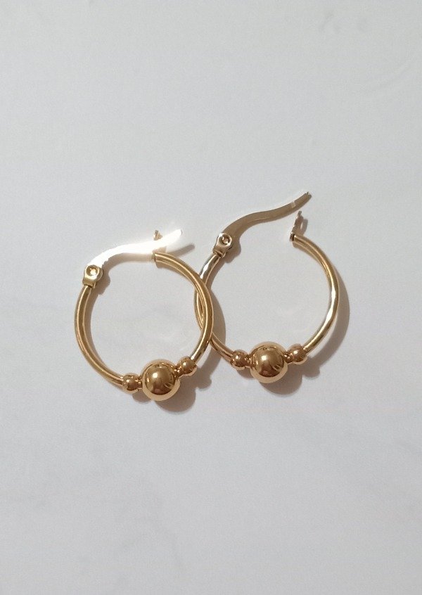 Producto - Argollas bolitas peq