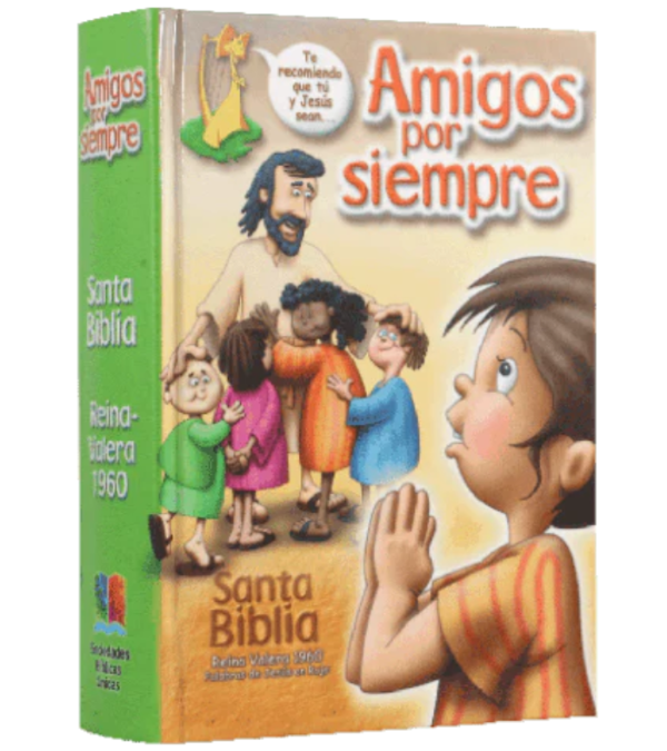 Producto - BIBLIA REINA VALERA 1960 PARA NIÑOS AMIGOS POR SIEMPRE ILUSTRADA