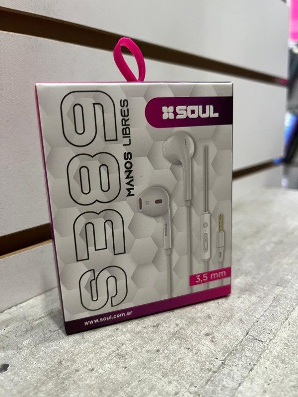 Producto - AURICULAR SOUL S389 BLANCO 3.5