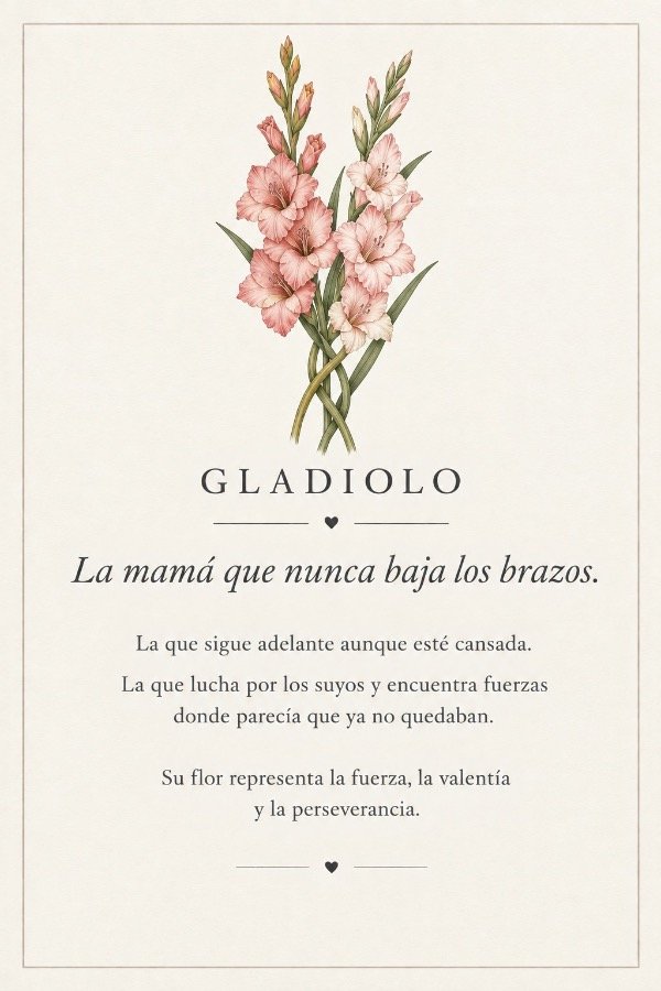 Producto - Mamá Setiembre - Gladiolos - 9