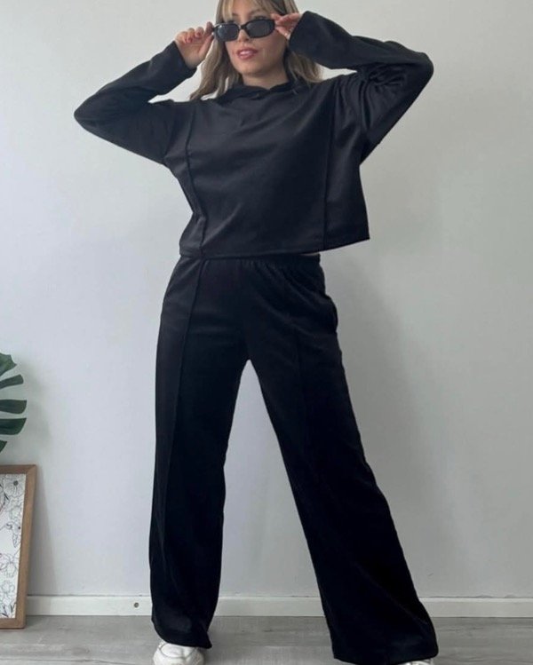 Producto - Conjunto plush- negro