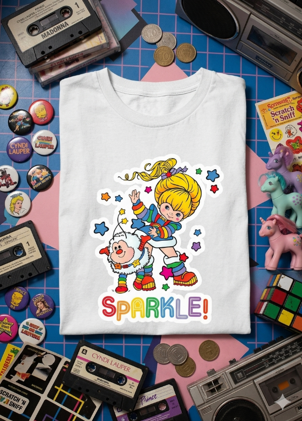 Producto - Remera Mujer Rainbow Sparkle