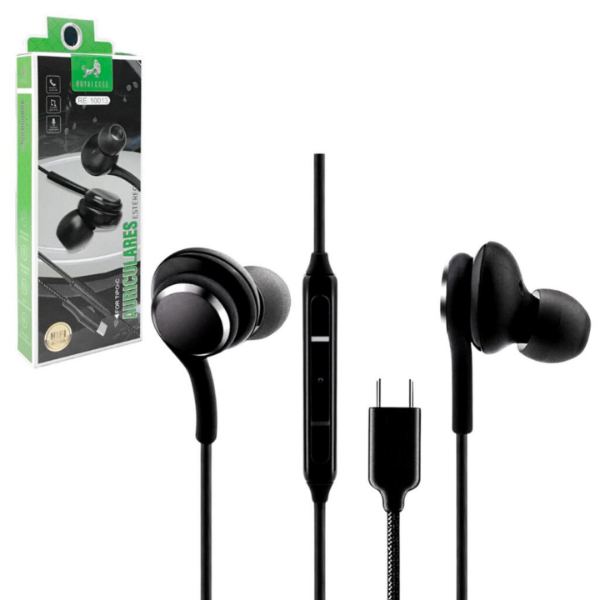 Producto - AURICULARES TIPO C  ROYALCELL - 10013