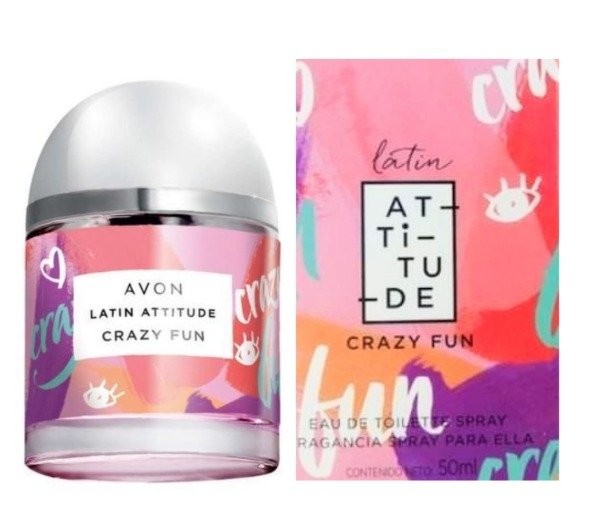 Producto - Perfume Latin Attitude Crazy Fun 50ml AVON