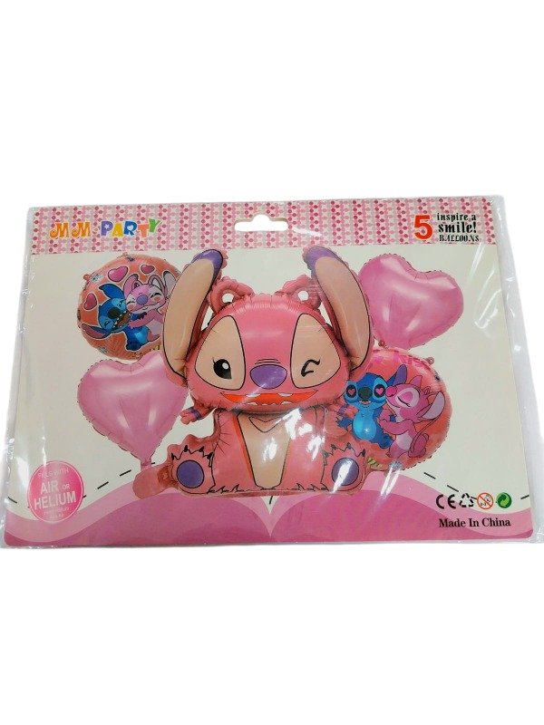 Producto - SET GLOBO PERSONAJES X 5 UD