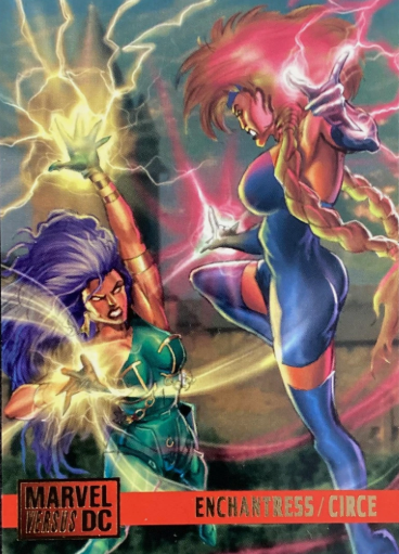 Producto - 1995 Fleer DC vs. Marvel Comics #89 - Enchantress / Circe BTL - 0
