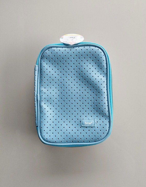 Producto - Cartuchera Box Celeste P/ 100 Lápices - Diseño Perforado