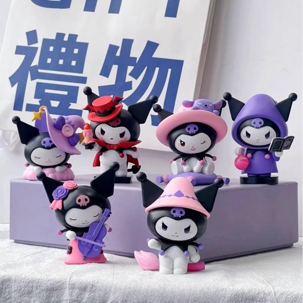 Producto - Set KUROMI Halloween Ver. - 10cm (Por unidad)