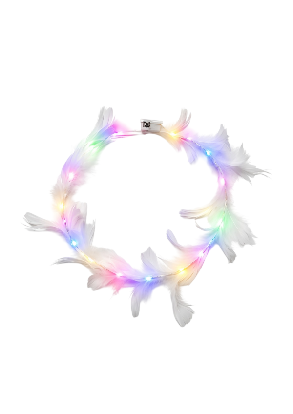 Producto - Vincha Led Pluma Alambre