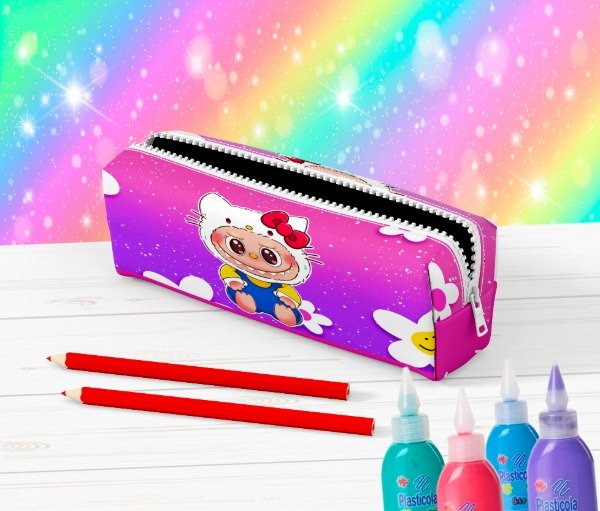 Producto - CARTUCHERA TUBO LABUBU KITTY