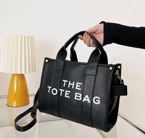 Producto - TOTE BAG BASIC FORRADA - NEGRO