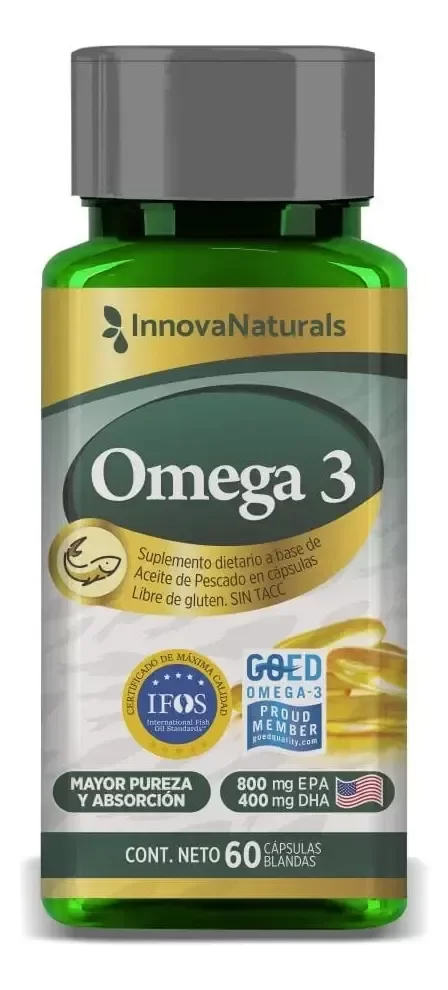 Producto - OMEGA 3 INNOVA NATURALS - 60 caps certificado IFOS - 0