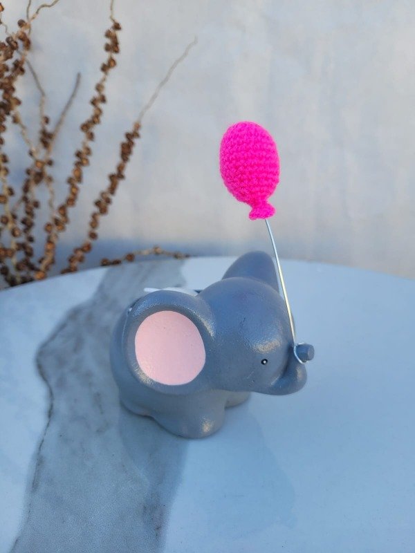 Producto - Porta vela elefante