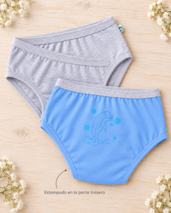 Producto - Pack de bombacha Delfin - 0