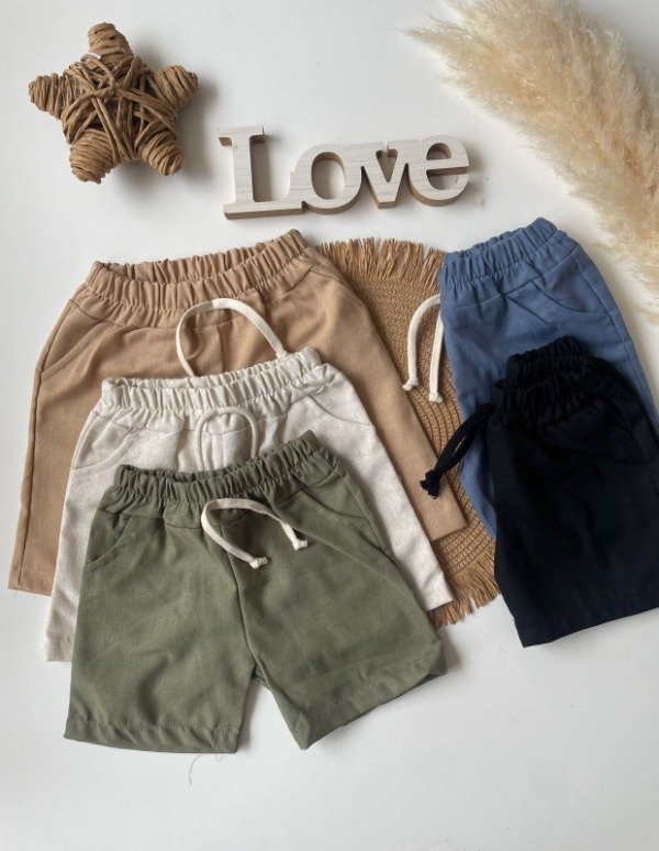 Producto - Short Lino Cordon - COD 821