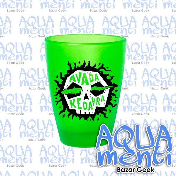 Producto - Vaso esmerilado Avada Kedavra