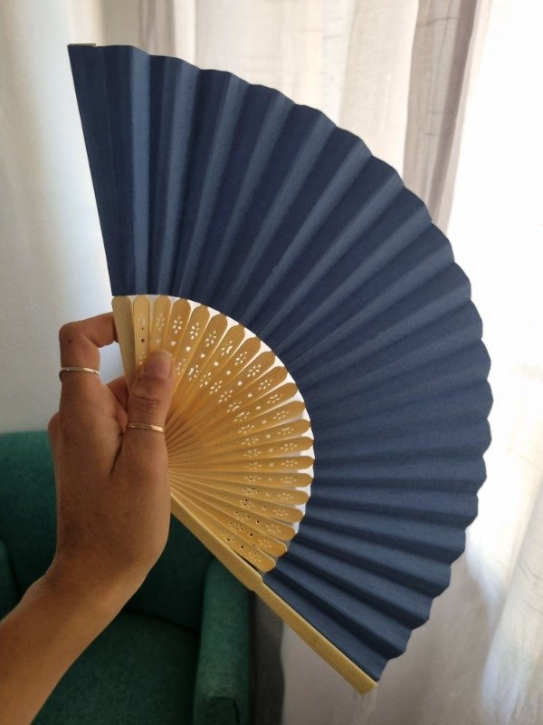 Producto - Abanico azul