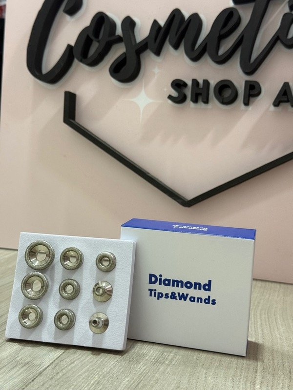 Producto - Kit repuesto puntas de microdermoabrasion 9 puntas de diamante