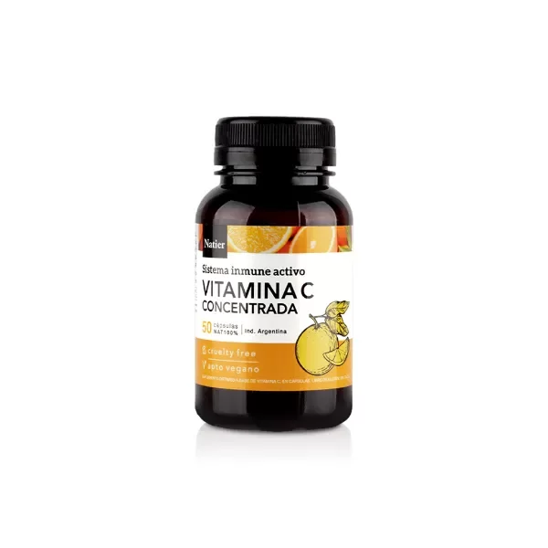 Producto - VITAMINA C CONCENTRADA X50 CAP NATIER