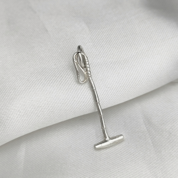 Producto - Dije Taco de Polo Plata 925 Macizo - 2