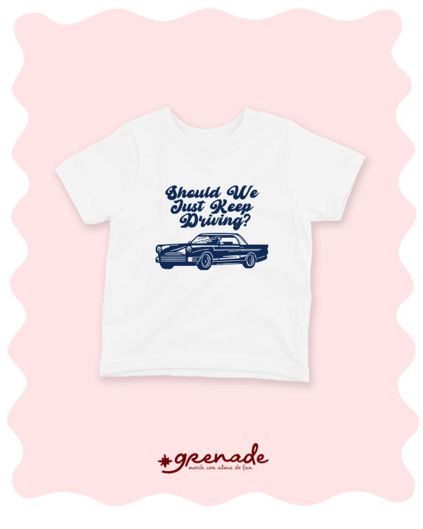 Baby tee "keep driving" II