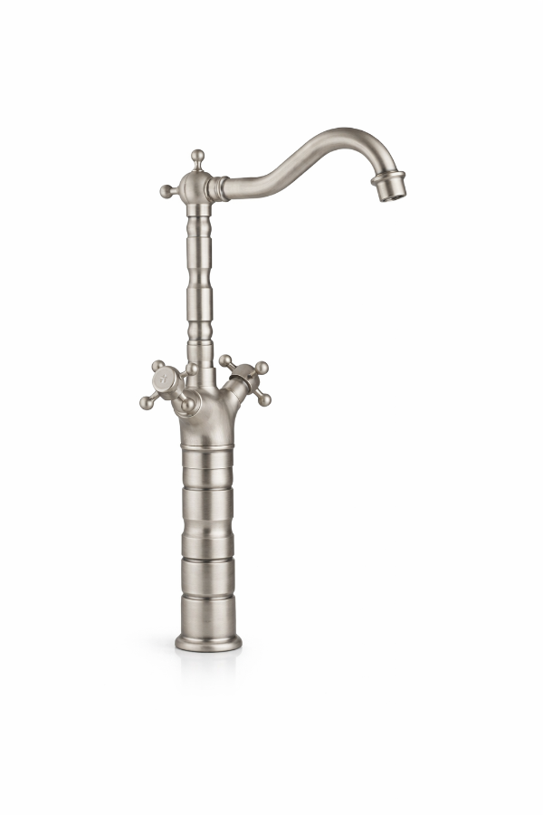 Producto - Grifería alta doble comando niquel