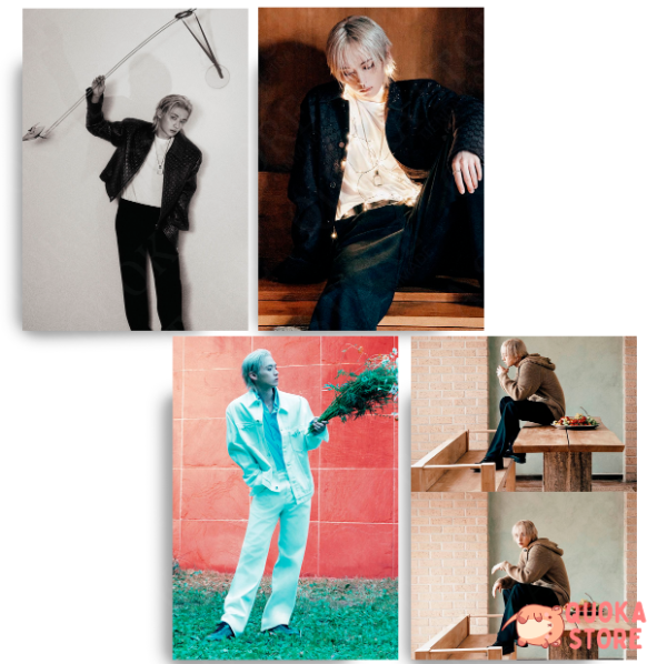 Producto - Postales LEE KNOW x BAZAAR #3 - Stray Kids