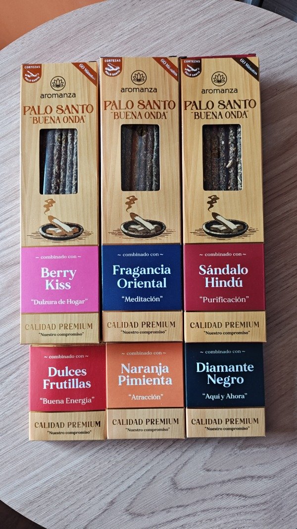 Producto - Sahumerios Palo santo Aromanza