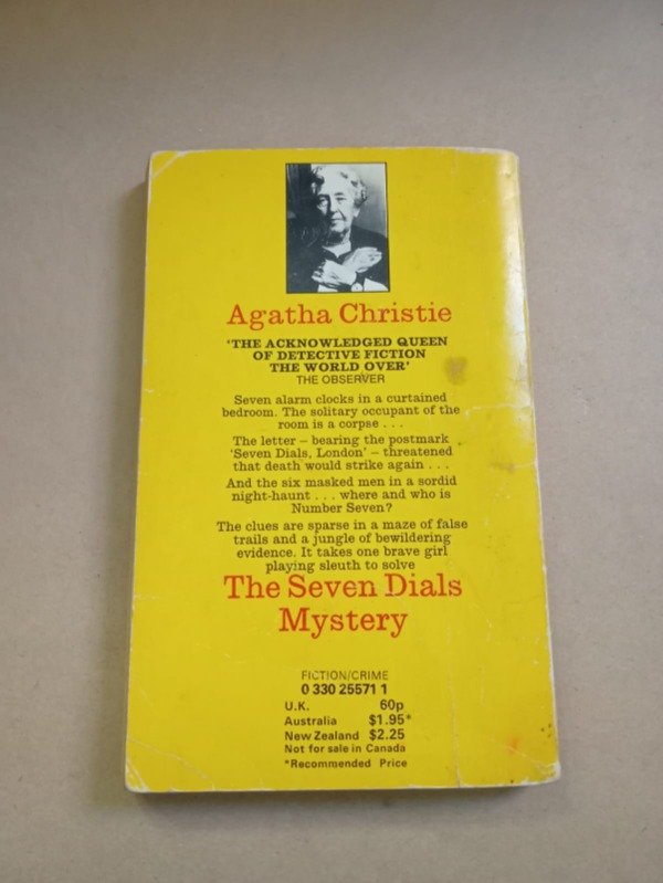 Producto - The seven dials mystery - Agatha Christie - Pan Books 1978 - 1